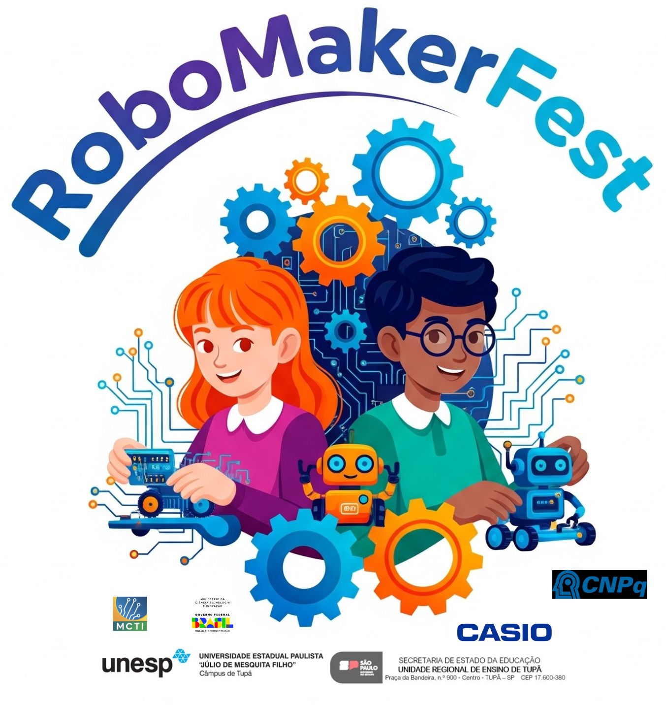 Participantes do RoboMakerFest